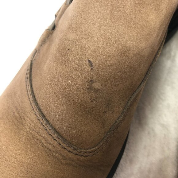 Merrell Women's Topo Twist Stone Suede Leather Slip On Loafer Shoe Size 8 - Picture 12 of 12